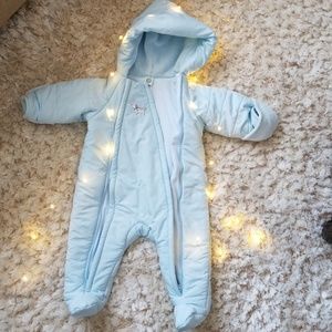 6-9m baby boy snow suit
